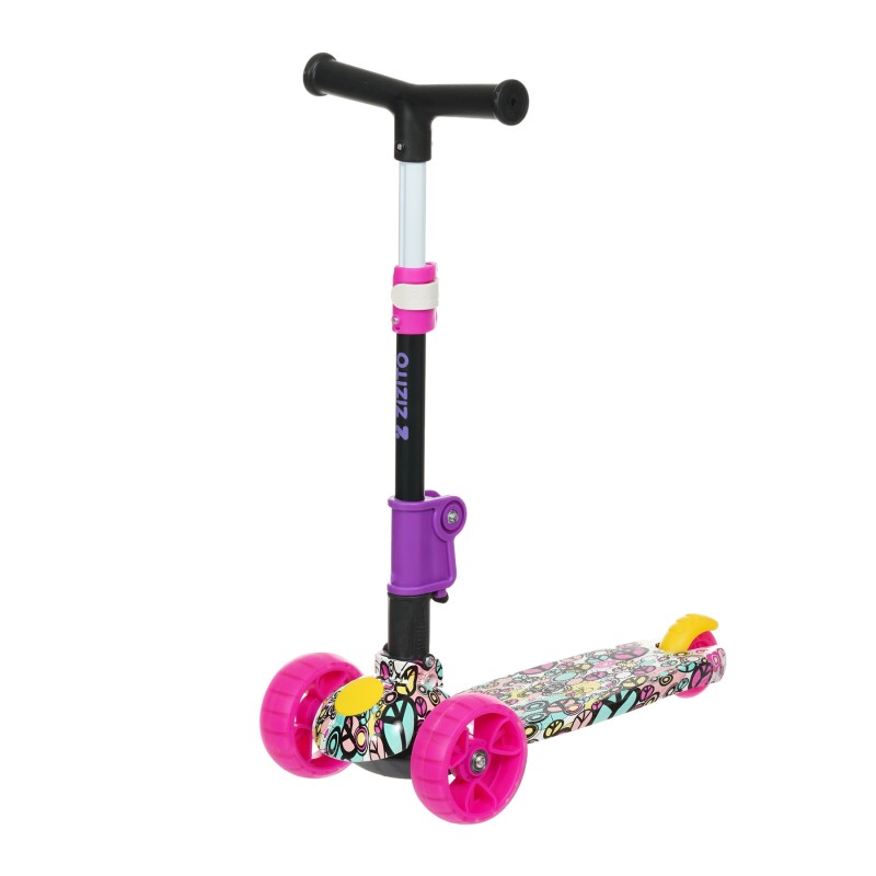 Folding children's scooter 2-in-1 FURRY ZIZITO