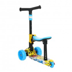 Faltbarer Kinderroller 2-in-1 FURRY ZIZITO 44664 3