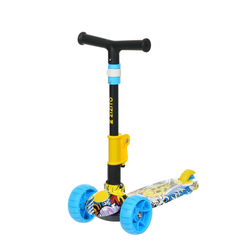 Folding children's scooter 2-in-1 FURRY ZIZITO