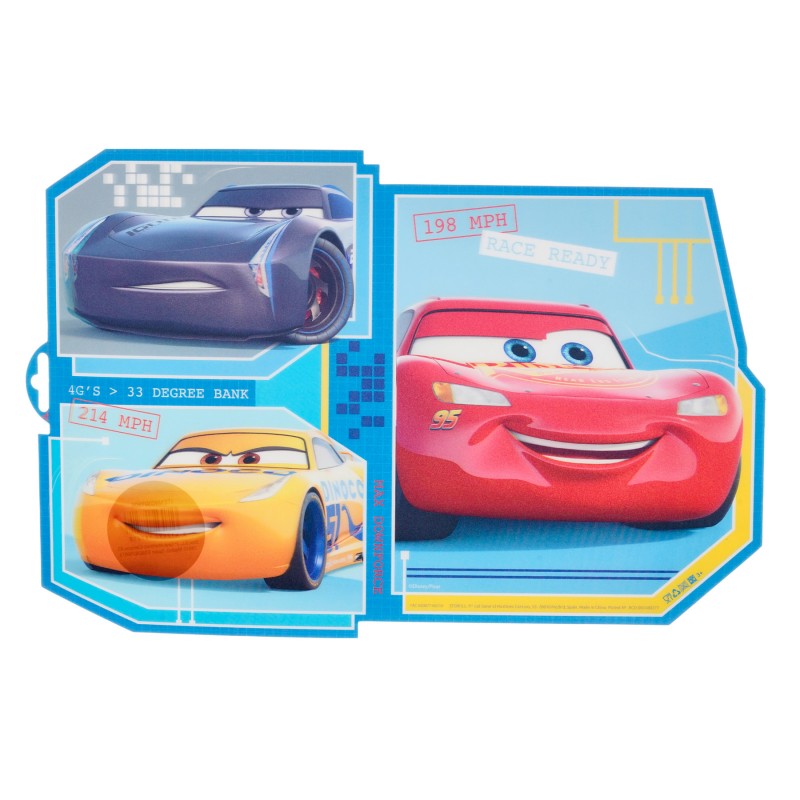 Irregular shaped feeding mat - Cars Ready, 30 x 43 cm Stor