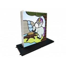 Konstruktor - Puzzle Up Unicorn i vodopad, 32 komada Game Movil 45422 