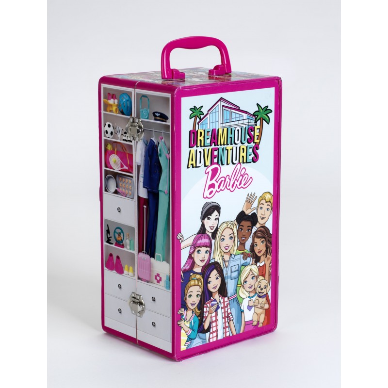 Барби детска гардероба, розова Barbie