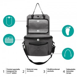 Органайзер - чанта за детска количка и задна седалка с поставка за таб Feeme 45575 11