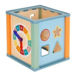 Cub educativ din lemn WOODEN 45629 3