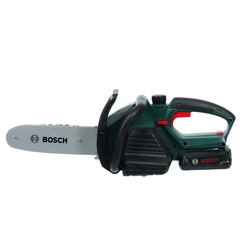 Theo Klein 8399 Bosch Chain Saw I Child-friendly, authentic replica of the original I Battery-powered saw with light and sound effects I Toy for children aged 3 years and up BOSCH