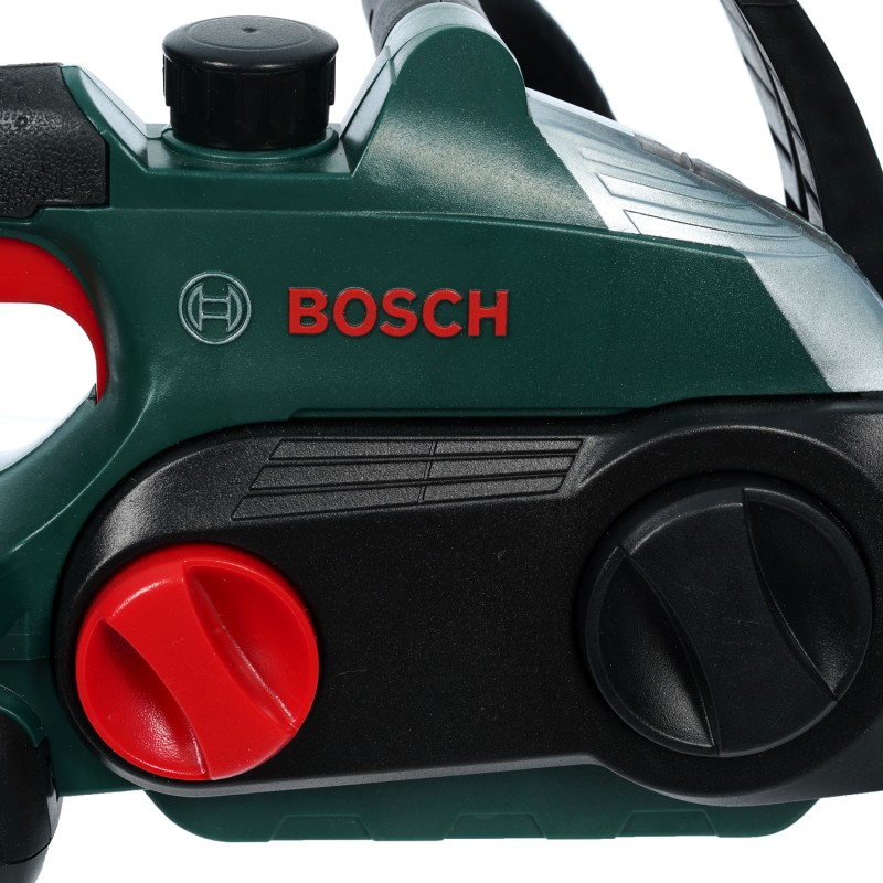 Theo Klein 8399 Bosch Chain Saw I Child-friendly, authentic replica of the original I Battery-powered saw with light and sound effects I Toy for children aged 3 years and up BOSCH