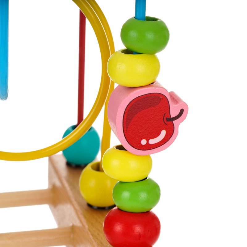 Wooden beads maze toy WOODEN