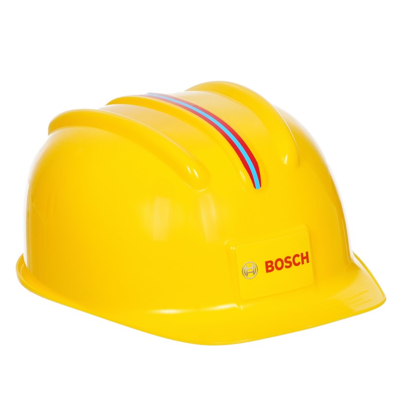 Bosch Worker Set, robust chainsaw with light and sound, high-quality helmet and work gloves BOSCH