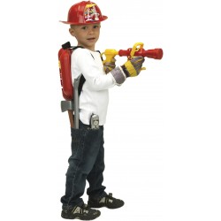 Theo Klein 8932 Fire Fighter Henry Feuerwehrspritze | Mit Wasserspritzfunktion und 2-Liter-Tank | Tragbar wie ein Rucksack | Maße: 31 cm x 21 cm x 9 cm | Spielzeug für Kinder ab 3 Jahren Klein 47433 8