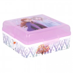 Cutie pentru alimente cu trei compartimente FROZEN Stor 47594 