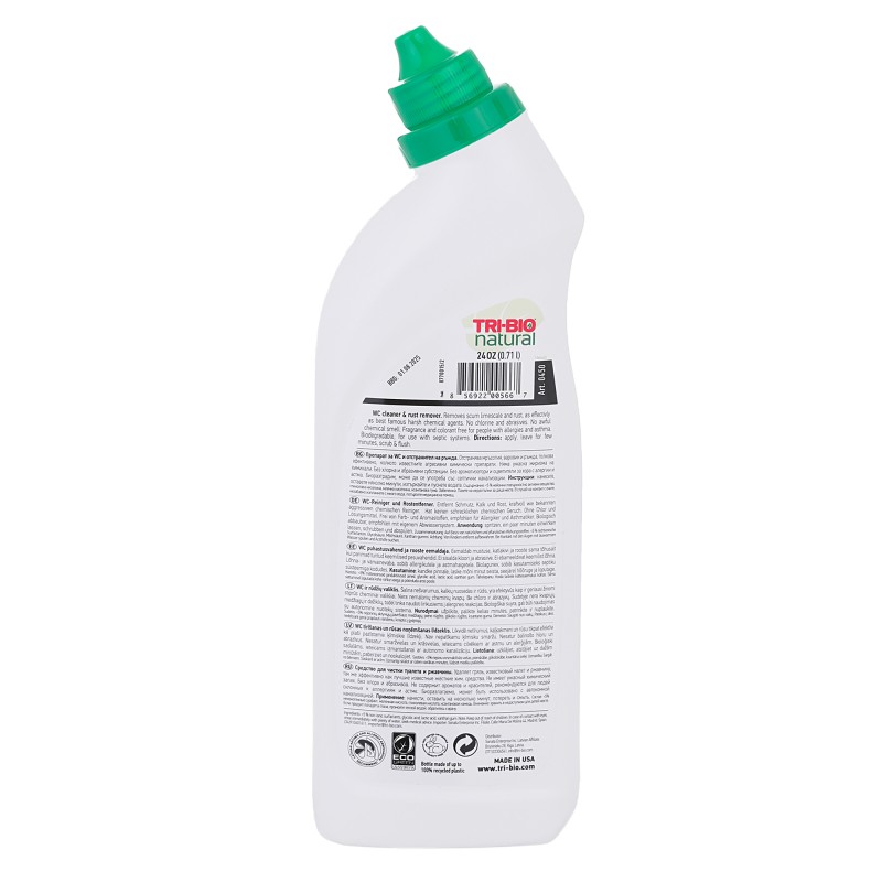 Детергент за WC TRI-BIO Power Plus, 710 ml. Tri-Bio