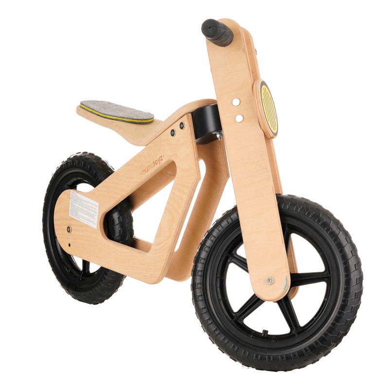 Kids wooden balance bike Mamatoyz