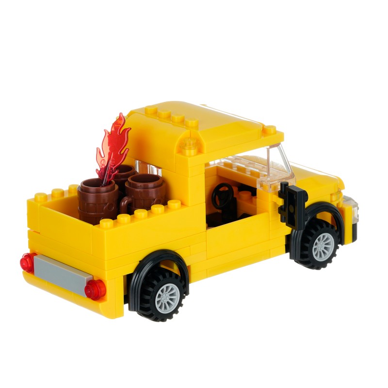 Constructor Fire Truck, 105 pieces Banbao