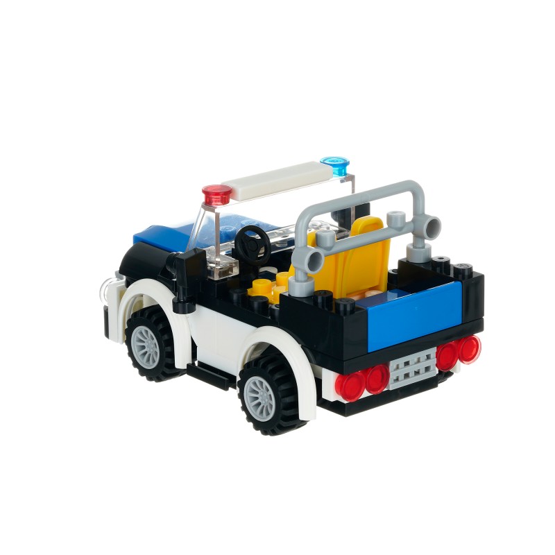 Construction set Police SUV, 125 pcs. Banbao