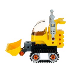 Baukasten Bulldozer, 19 Stück Banbao 48076 5