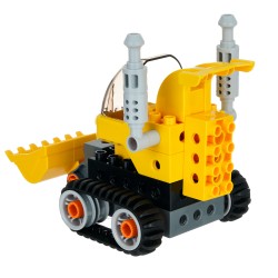 Baukasten Bulldozer, 19 Stück Banbao 48077 6