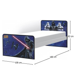 Toddler bed, Star Wars Stor 48235 2