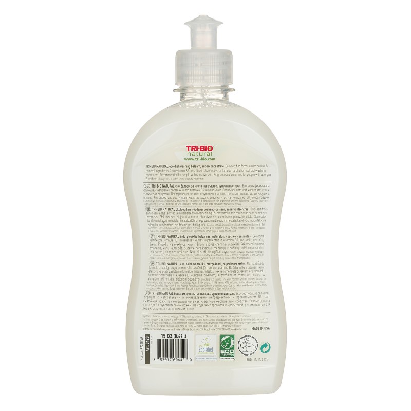 Natürlicher Öko-Balsam Geschirrspül-Superkonzentrat, 0,42 l Tri-Bio