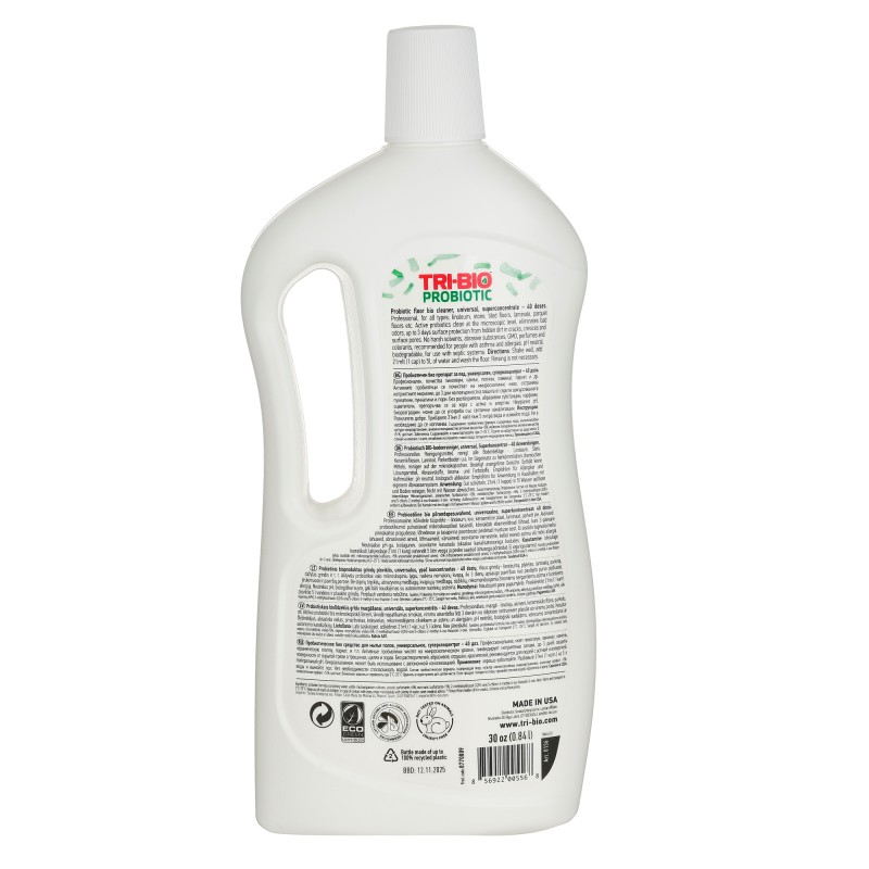 Probiotischer Bodenreiniger, universell, 840 ml. Tri-Bio