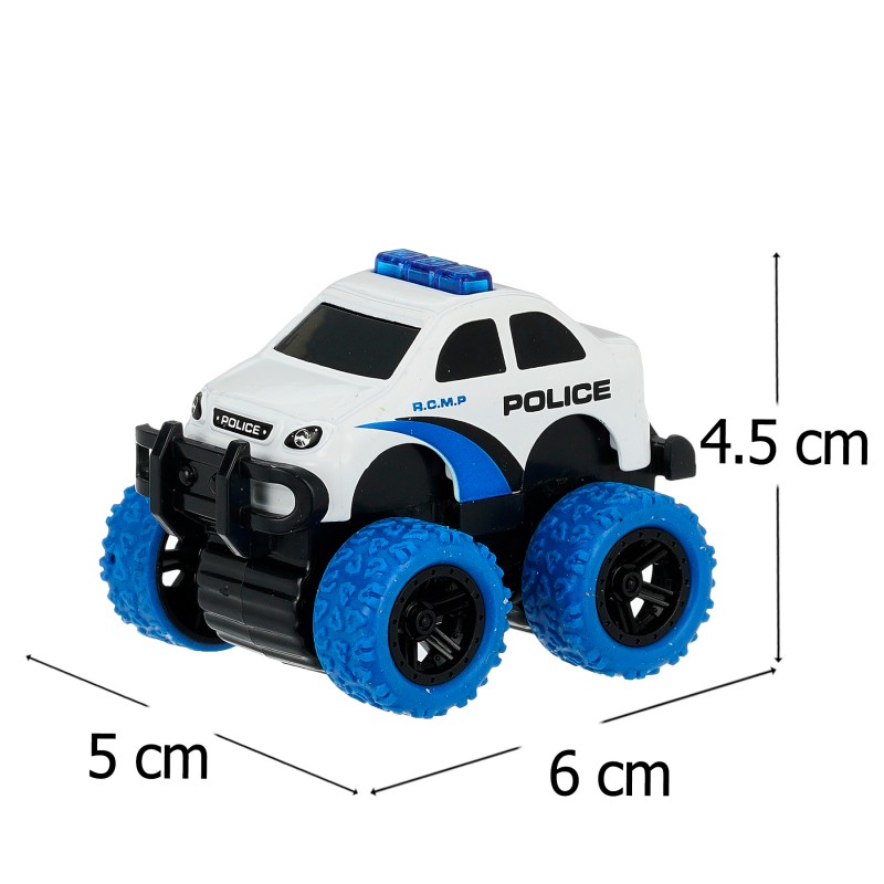 Children police cars, 4 pieces GT