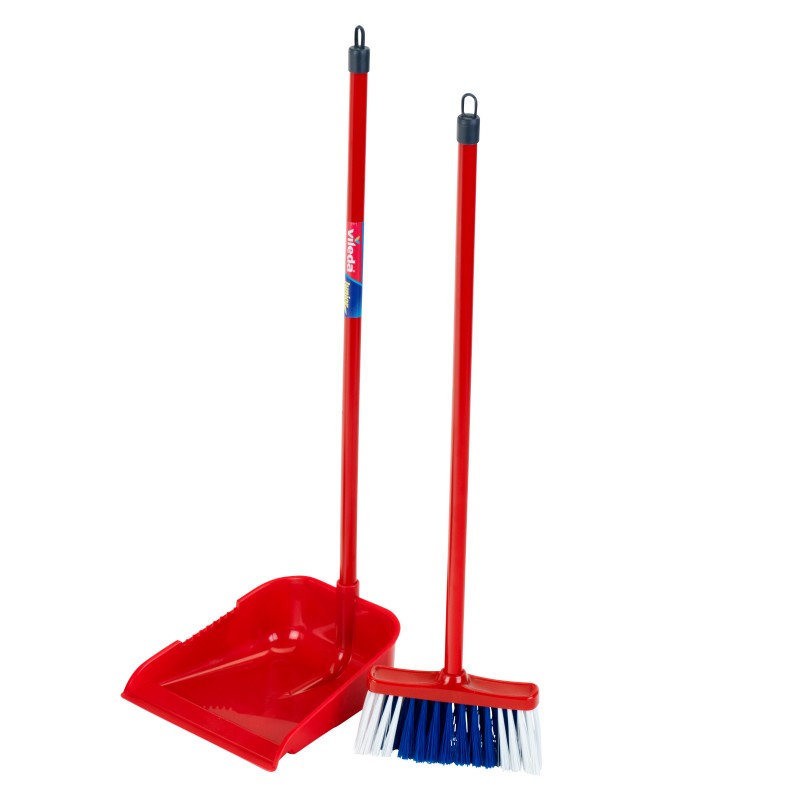 Long-Handled Dustpan with Brush Vileda