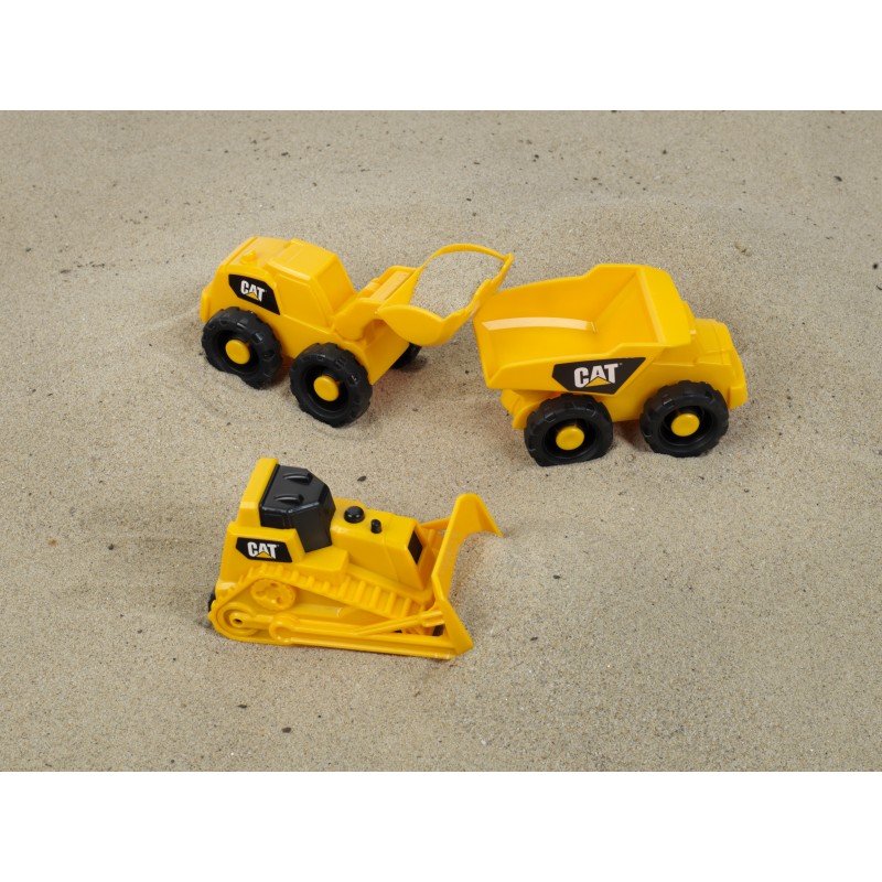 Caterpillar construction site vehicle set, 1:50 CAT