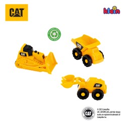 Комплект строителни камиончета CAT, 1:50 CAT 48390 37