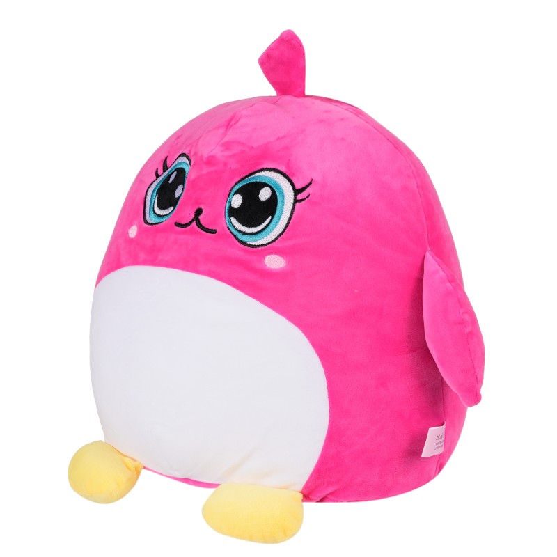 Plush toy pink chicken, 35 cm HAS