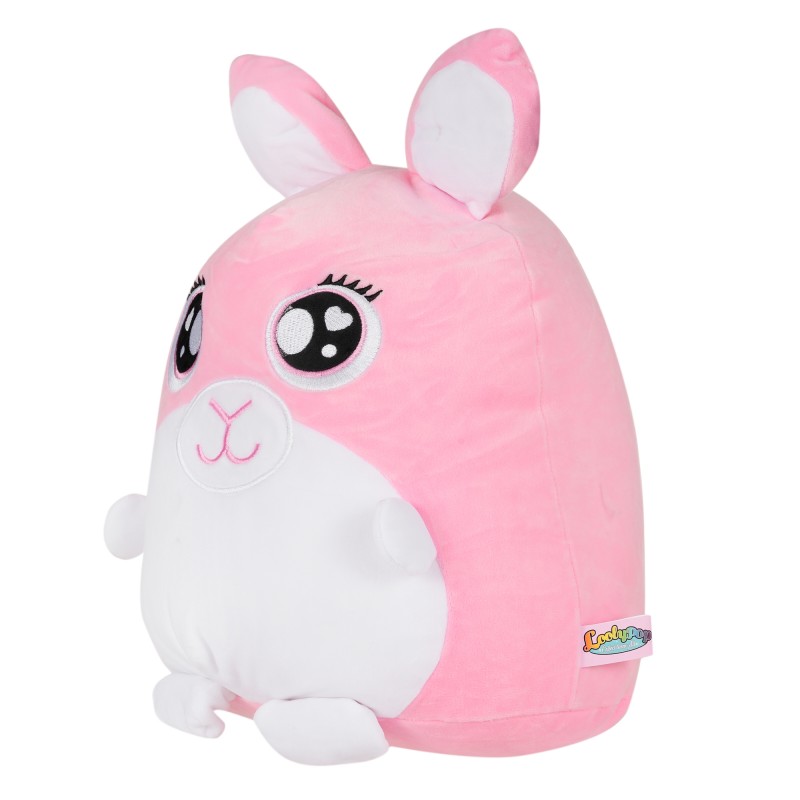 Plush toy pink bunny, 33 cm. HAS