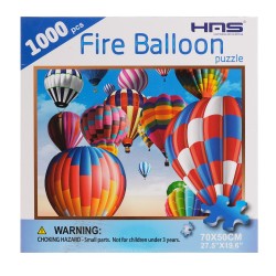 Puzzle „Fliegende Luftballons“, 1000 Teile HAS 48591 