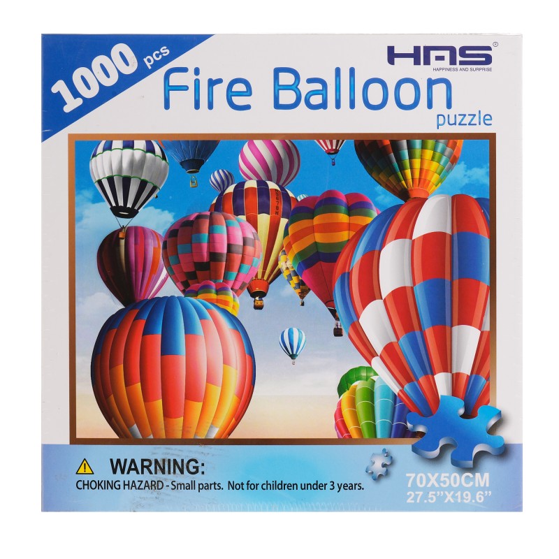 Flying balloons puzzle, 1000 pieces HAS