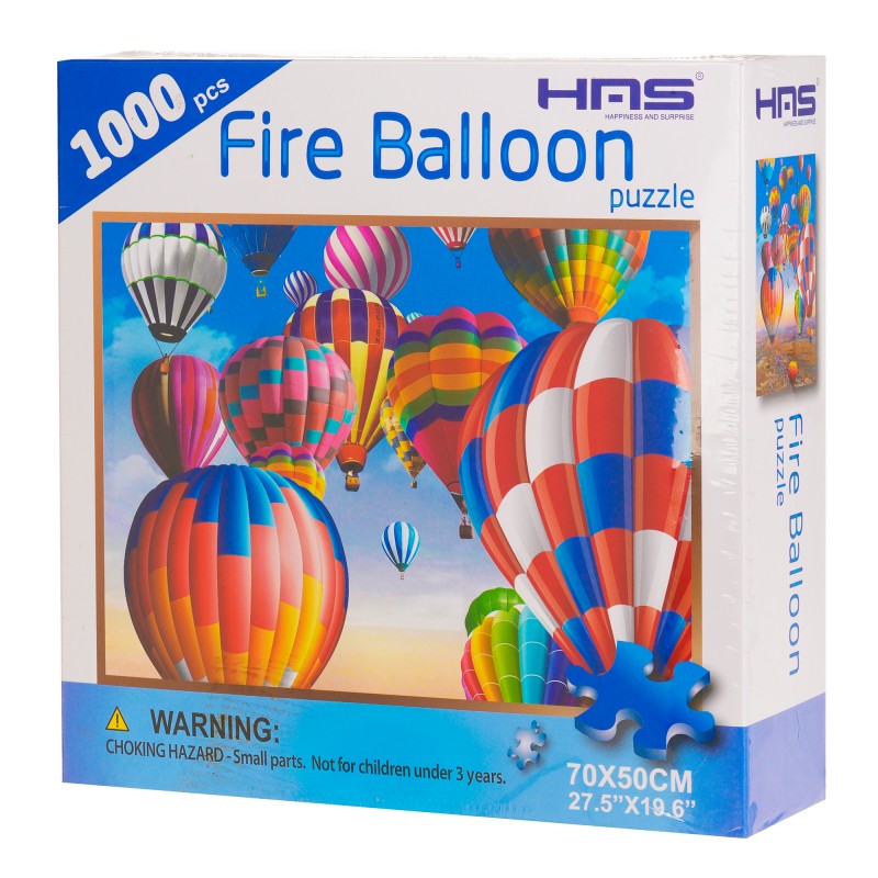 Flying balloons puzzle, 1000 pieces HAS