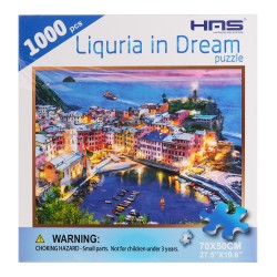 Puzzle Liguria in dreams, 1000 pieces HAS 48594 