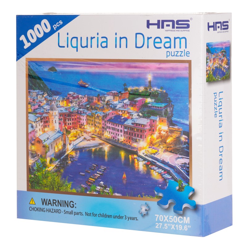 Puzzle Liguria în vise, 1000 de piese HAS