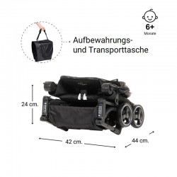 Sommerkinderwagen Luka, mit Aufbewahrungstasche ZIZITO 30976 5