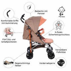 Kinderwagen Cheryl ZIZITO 27739 2