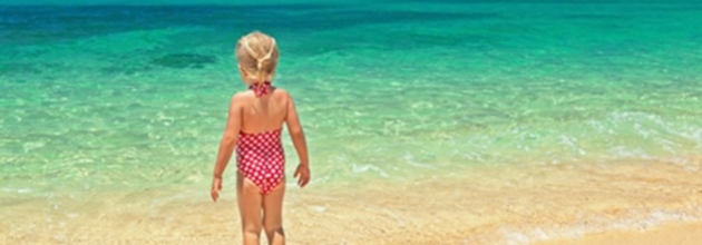 Popular brands and sizes of baby swimwear